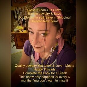 Closet discoveries $ jewelry to match
Holidaze Latennite @ ReRuns